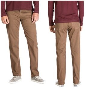 Halsey Edward Bedford Hedge 5-Pocket Pant Men's Stretch Chinos Brown | 36" x 29"